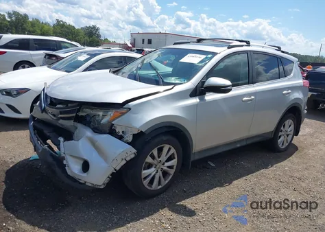 2013 Toyota Rav4 Limited из США, поврежденный, VIN 2T3DFREV6DW064084